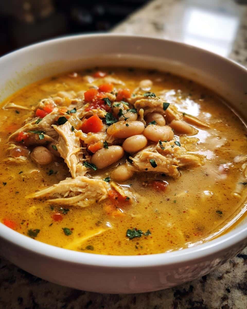 Creamy 30-Minute Cajun White Chicken Chili Bliss 8 Cajun White Chicken Chili - detail 3