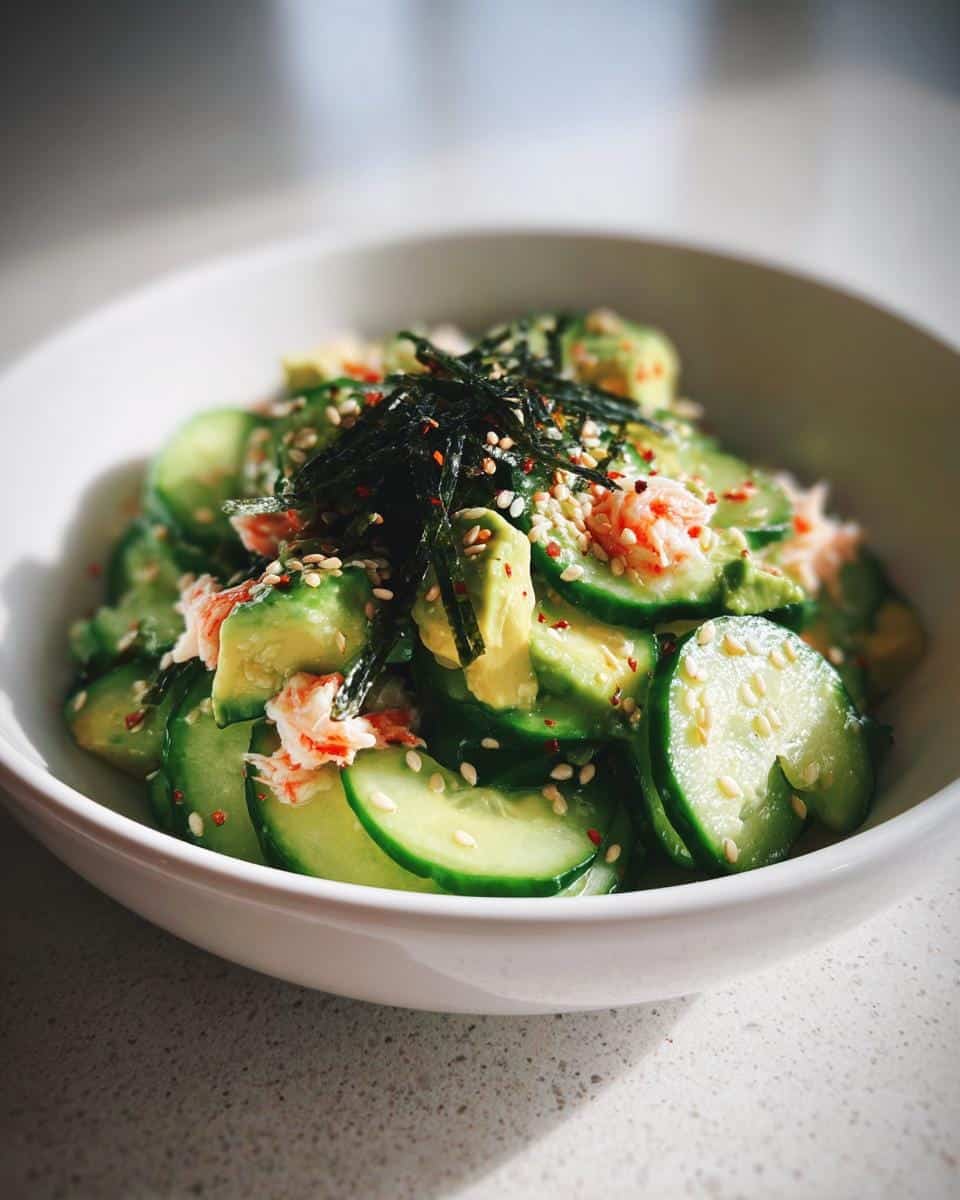 Mouthwatering 10-Minute California Roll Cucumber Salad Bliss 7 California Roll Cucumber Salad - detail 1