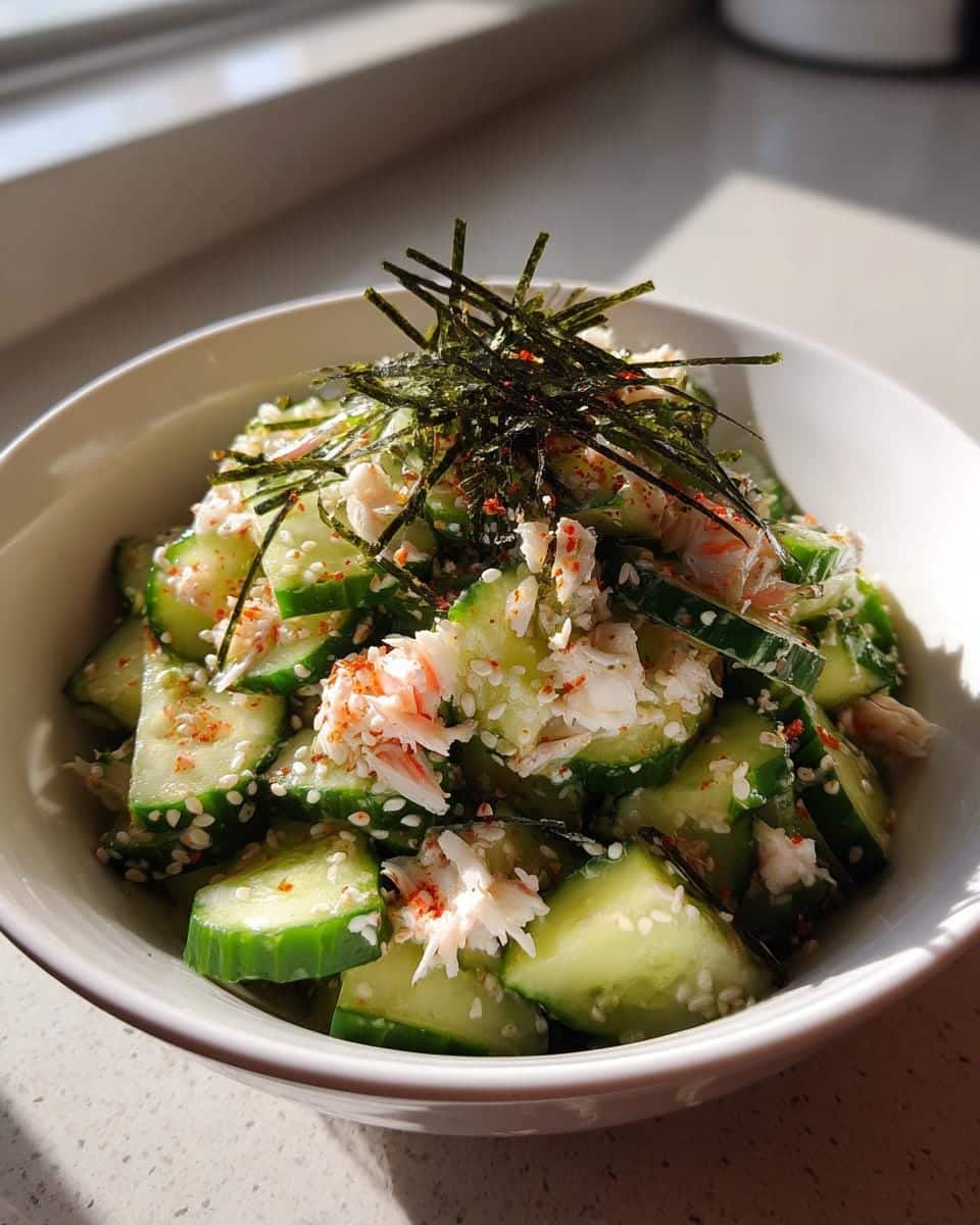 Mouthwatering 10-Minute California Roll Cucumber Salad Bliss 9 California Roll Cucumber Salad - detail 3