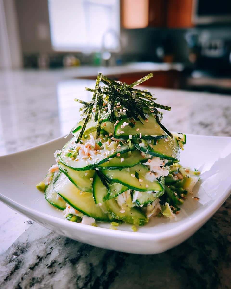 Mouthwatering 10-Minute California Roll Cucumber Salad Bliss 10 California Roll Cucumber Salad - detail 4