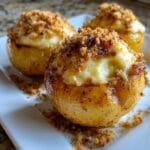 Cheesecake Stuffed Baked Apples