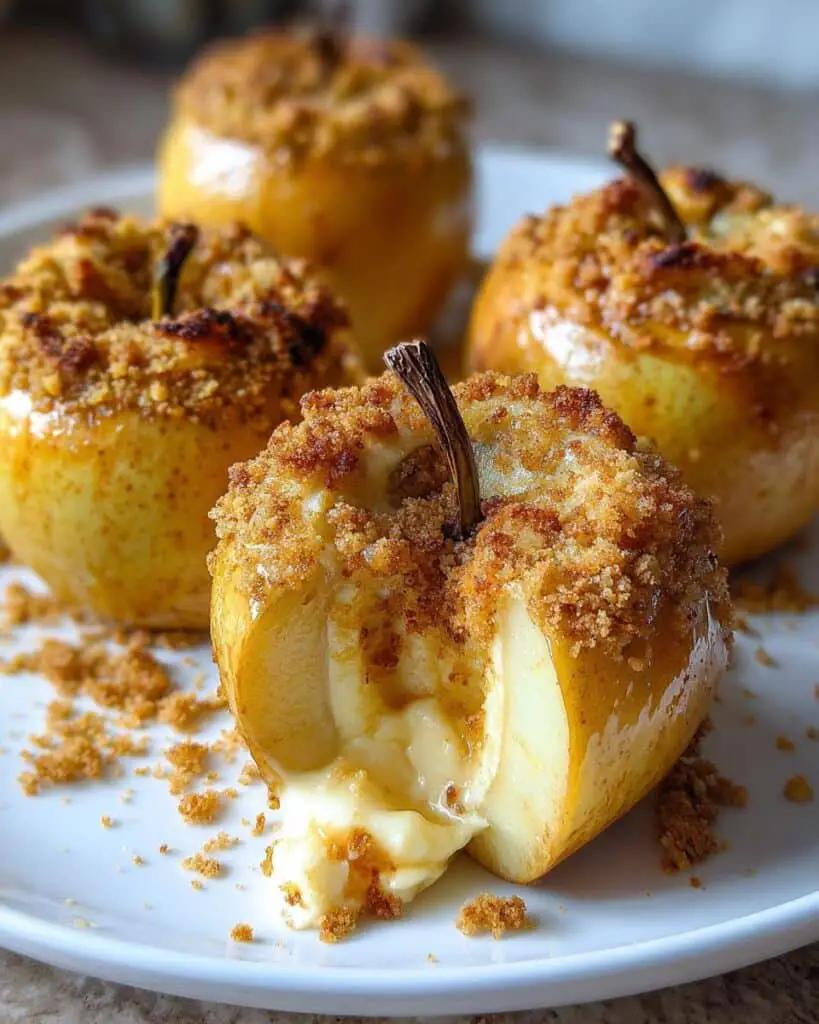 "4 Irresistible Cheesecake Stuffed Baked Apples You Must Try" 6 Cheesecake Stuffed Baked Apples