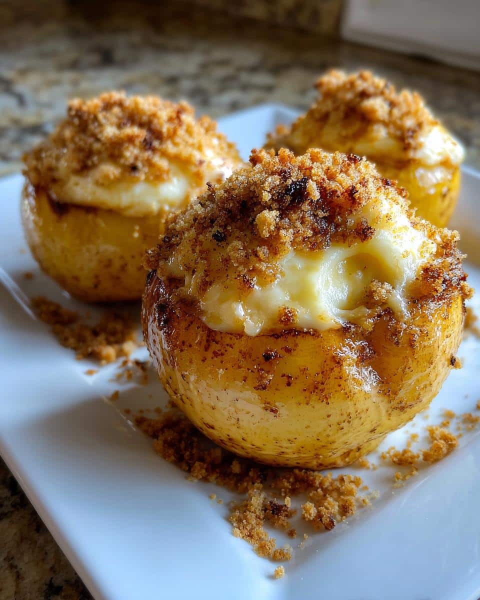 “4 Irresistible Cheesecake Stuffed Baked Apples You Must Try”