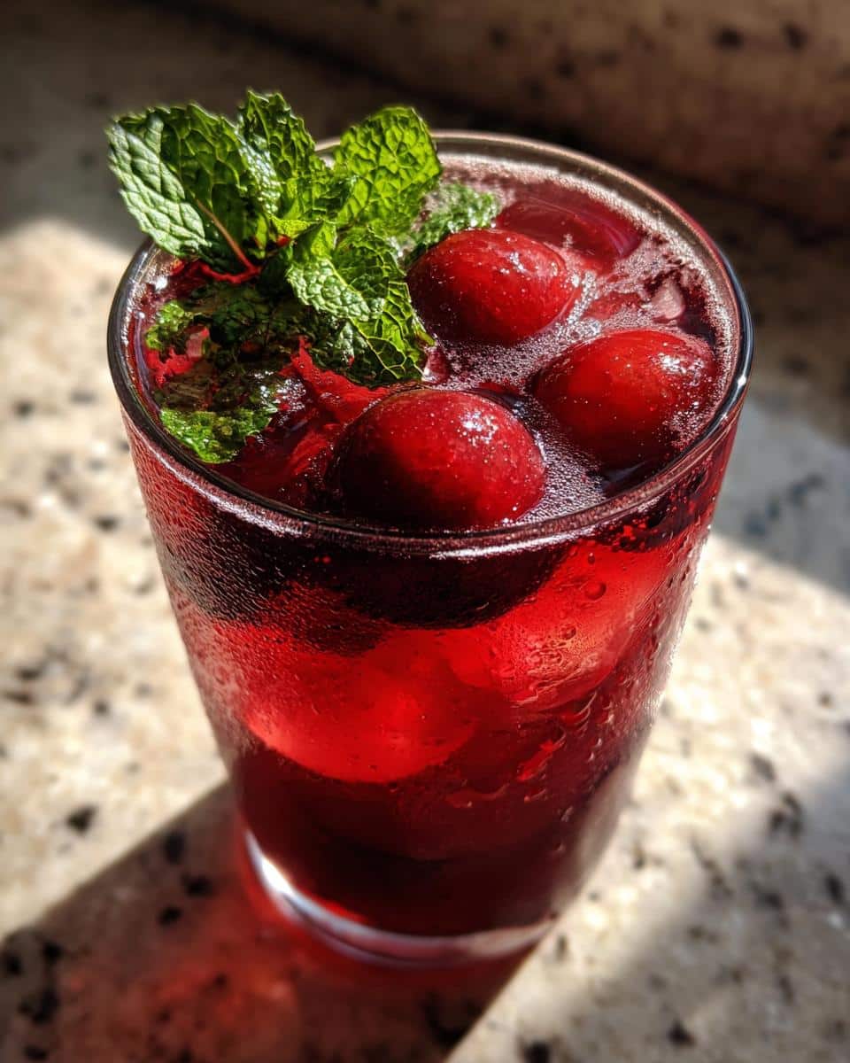 Irresistible Cherry Iced Tea Recipe with Just 5 Ingredients 8 Cherry Iced Tea - detail 3