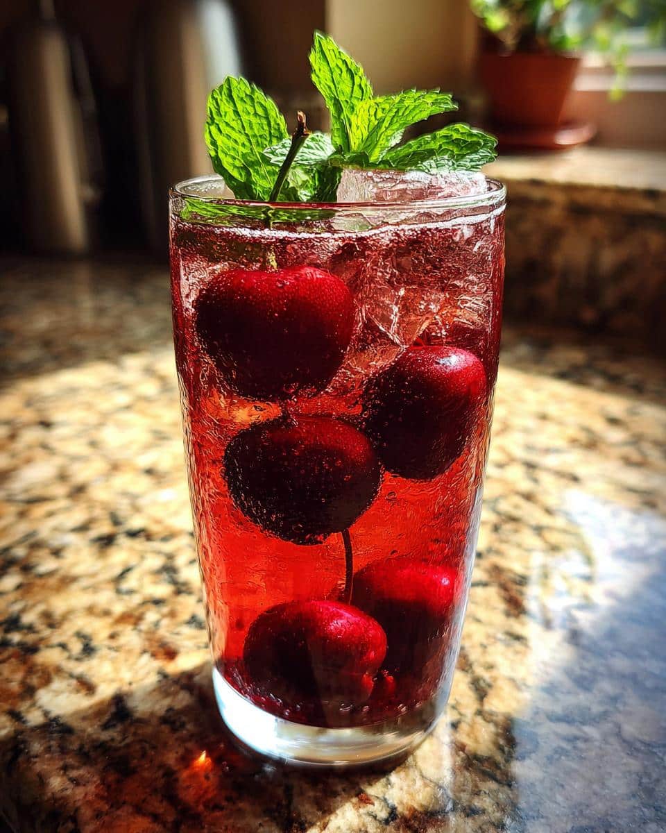 Irresistible Cherry Iced Tea Recipe with Just 5 Ingredients 7 Cherry Iced Tea - detail 2