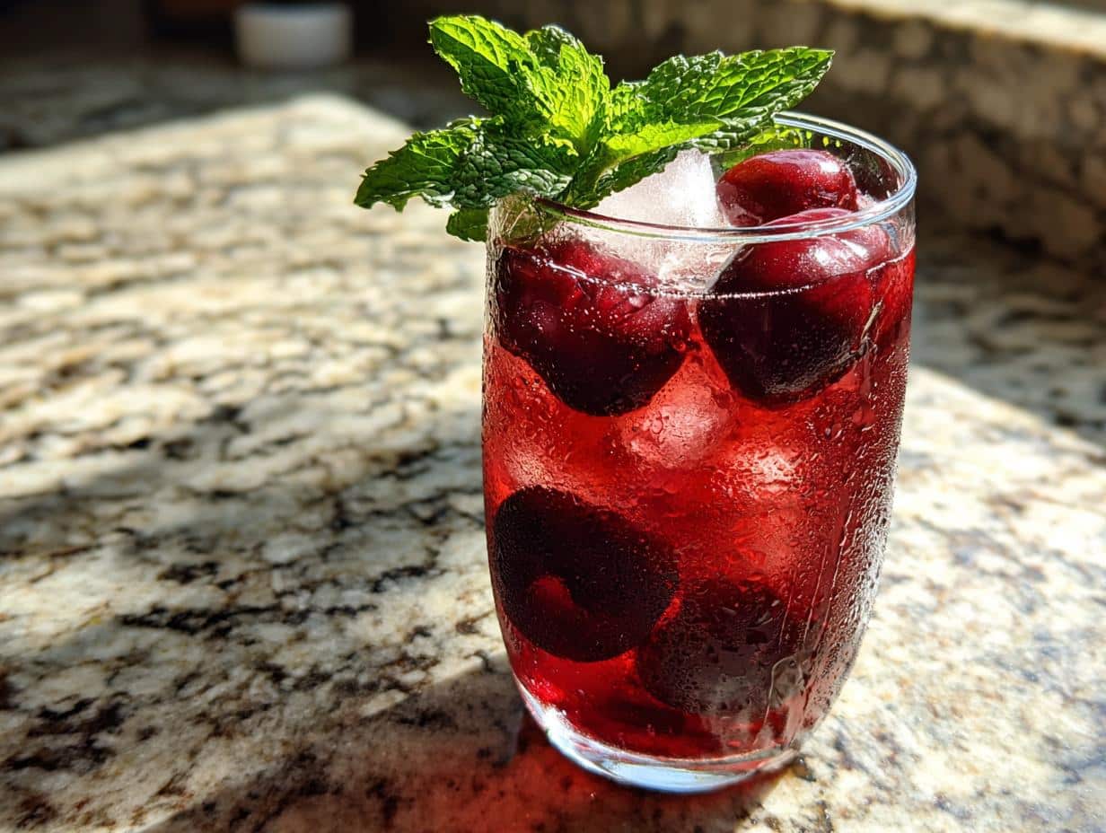 Irresistible Cherry Iced Tea Recipe with Just 5 Ingredients