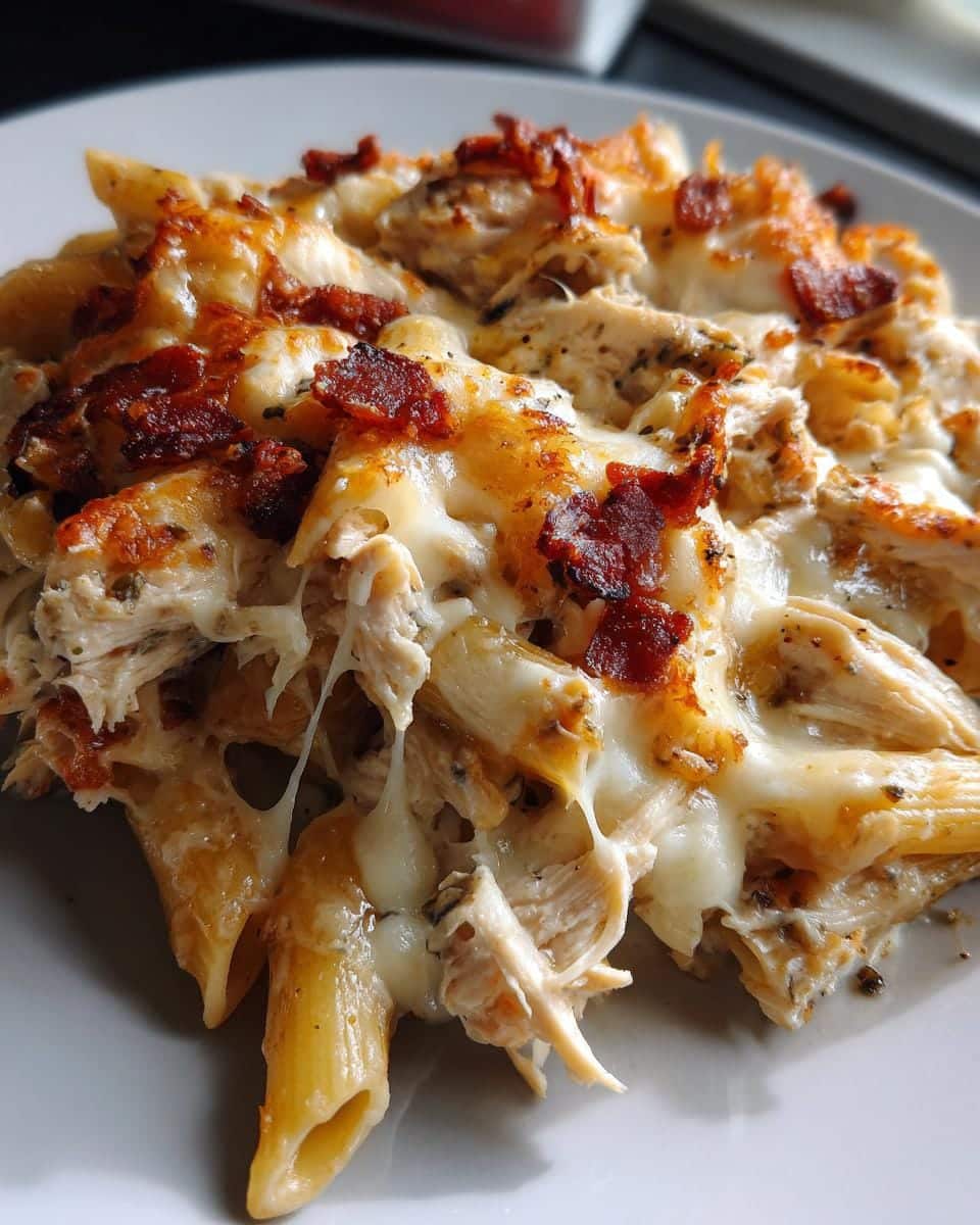 Irresistible Chicken Bacon Ranch Baked Penne in 30 Mins 6 Chicken Bacon Ranch Baked Penne - detail 1