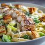 15-Minute Chicken Caesar Pasta Salad - Creamy & Crunchy Bliss 9 Chicken Caesar Pasta Salad