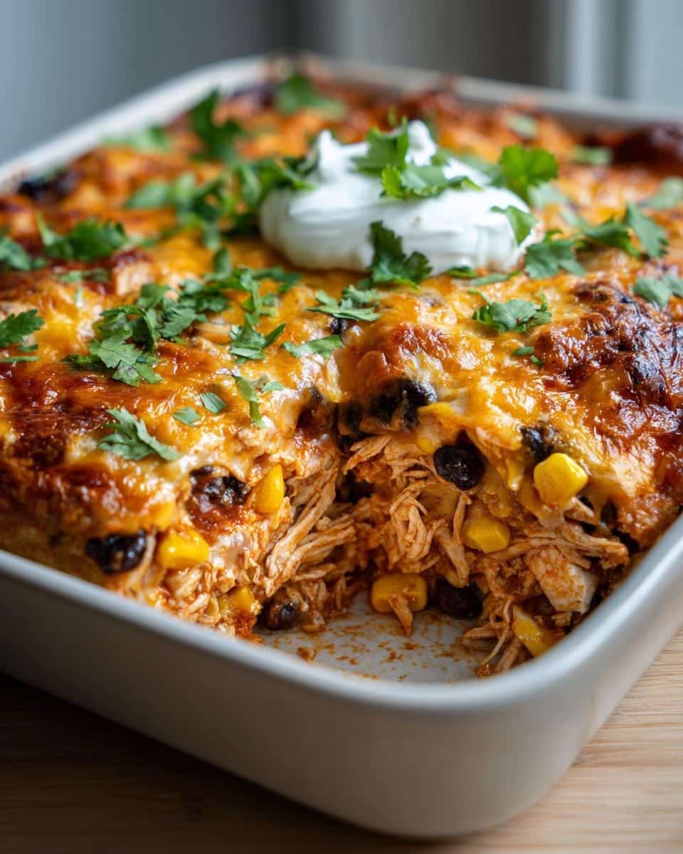 30-Minute Chicken Taco Casserole That’s Irresistible 8 Chicken Taco Casserole Recipe - detail 2