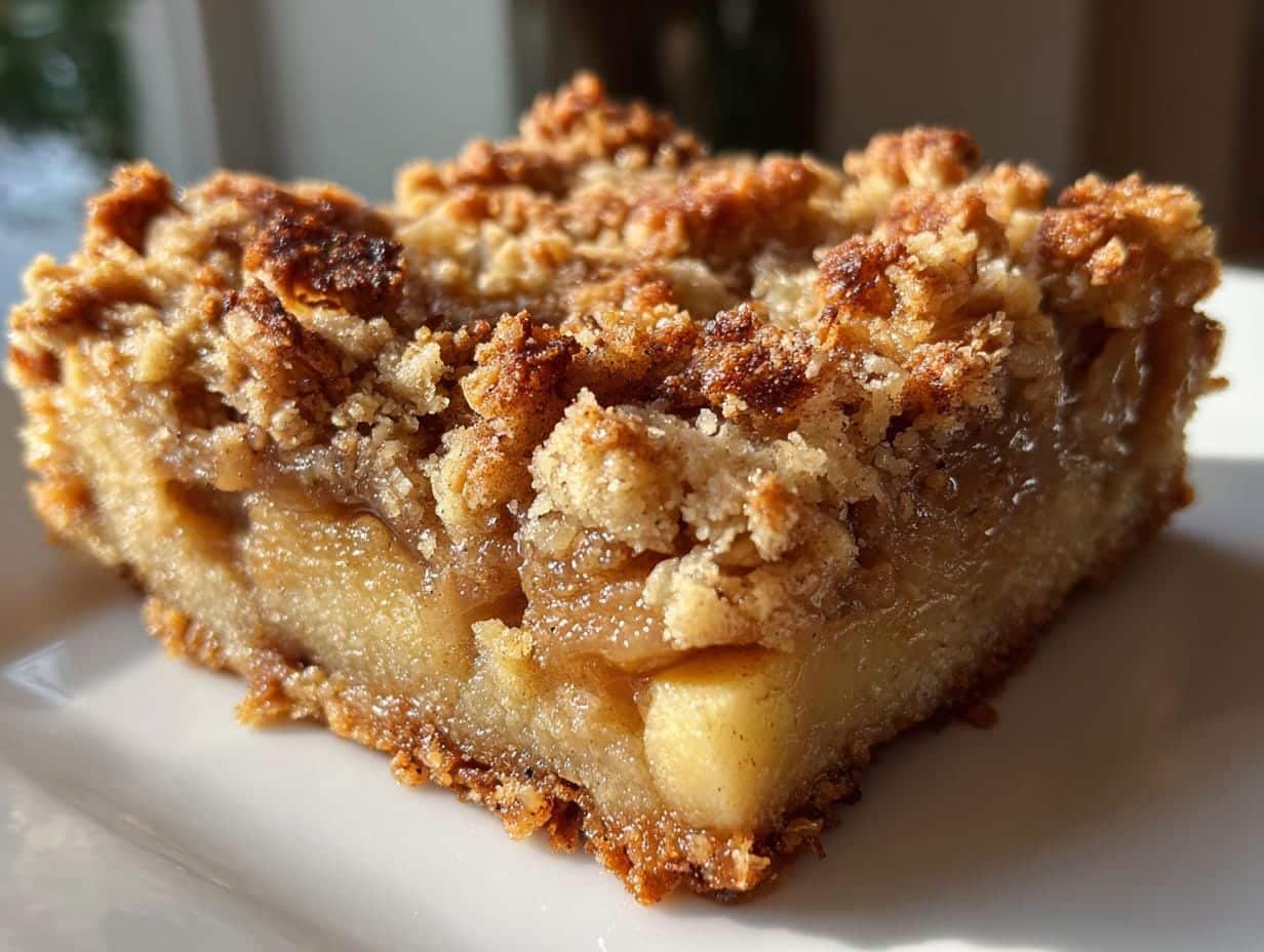 Deliciously Irresistible Classic Apple Crumble Bars Recipe