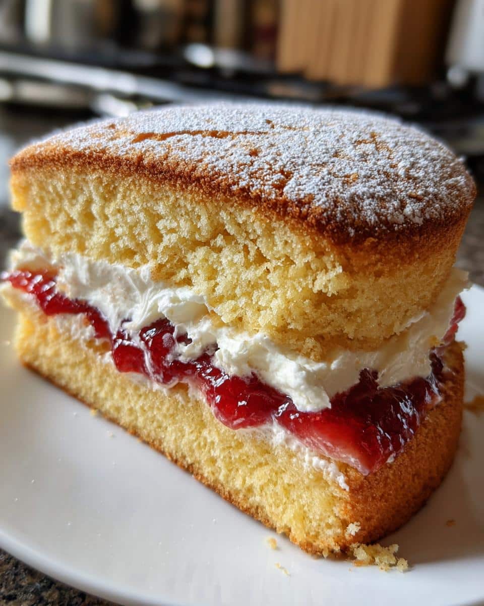 Classic Victoria Sponge Cake: 4 Secrets to Perfect British Bliss 6 Classic Victoria Sponge Cake - detail 1