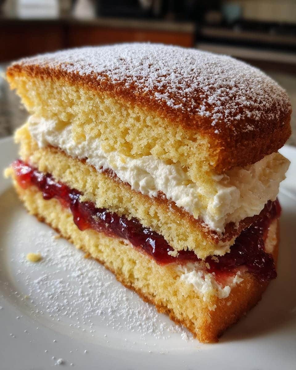 Classic Victoria Sponge Cake: 4 Secrets to Perfect British Bliss 8 Classic Victoria Sponge Cake - detail 3