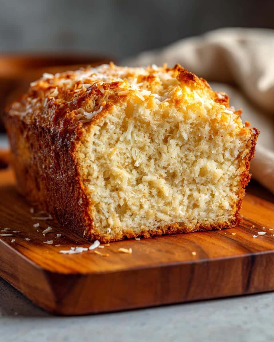 Moist 5-Ingredient Coconut Bread You'll Devour Instantly 7 Coconut Bread - detail 2
