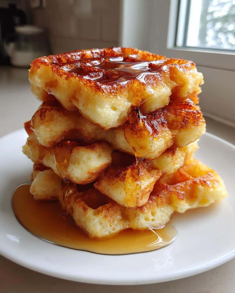 Irresistible 30-Minute Cornbread Waffle Bites with Honey Butter Syrup 6 Cornbread Waffle Bites with Honey Butter Syrup - detail 1