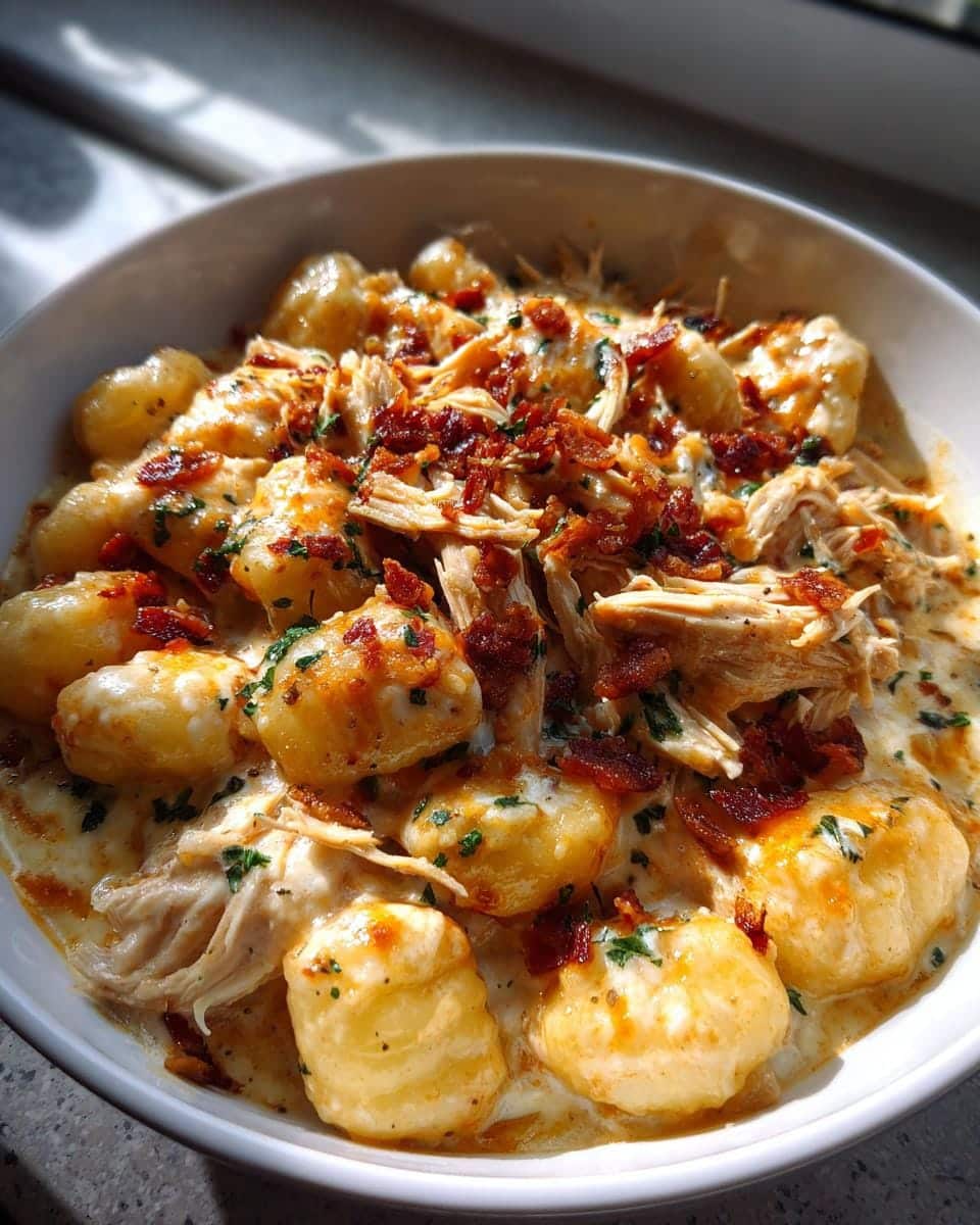 Irresistible Creamy Crack Chicken Gnocchi in 30 Min 6 Creamy Crack Chicken Gnocchi - detail 1