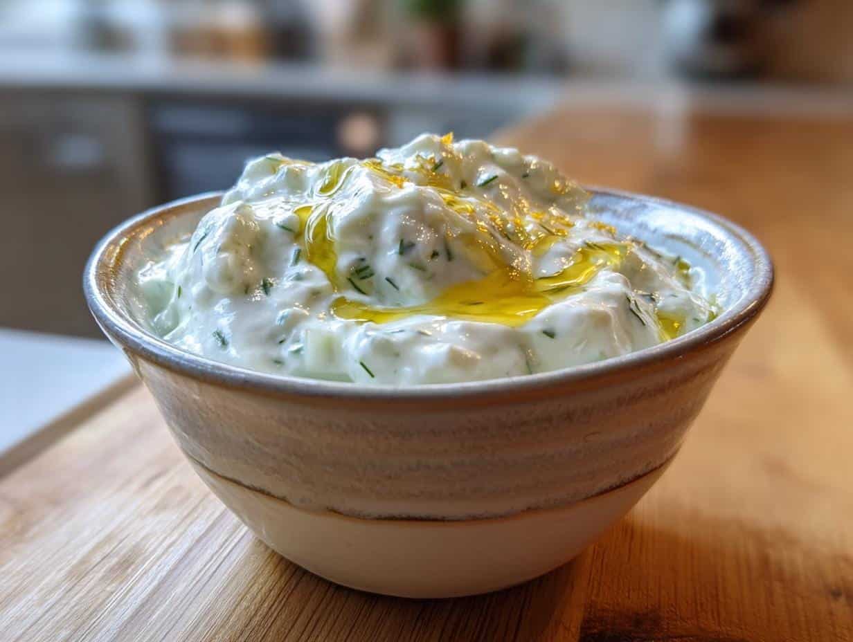 10-Minute Creamy Tzatziki Sauce Recipe for Irresistible Flavor