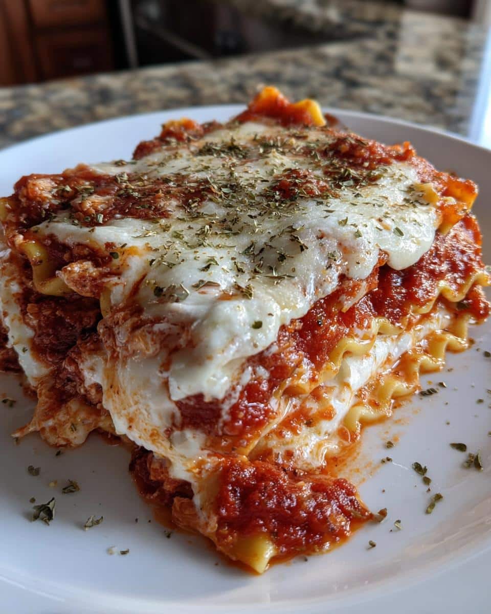 5-Ingredient Crockpot Ravioli Lasagna – Effortless Cheesy Bliss 7 Crockpot Ravioli Lasagna - detail 2