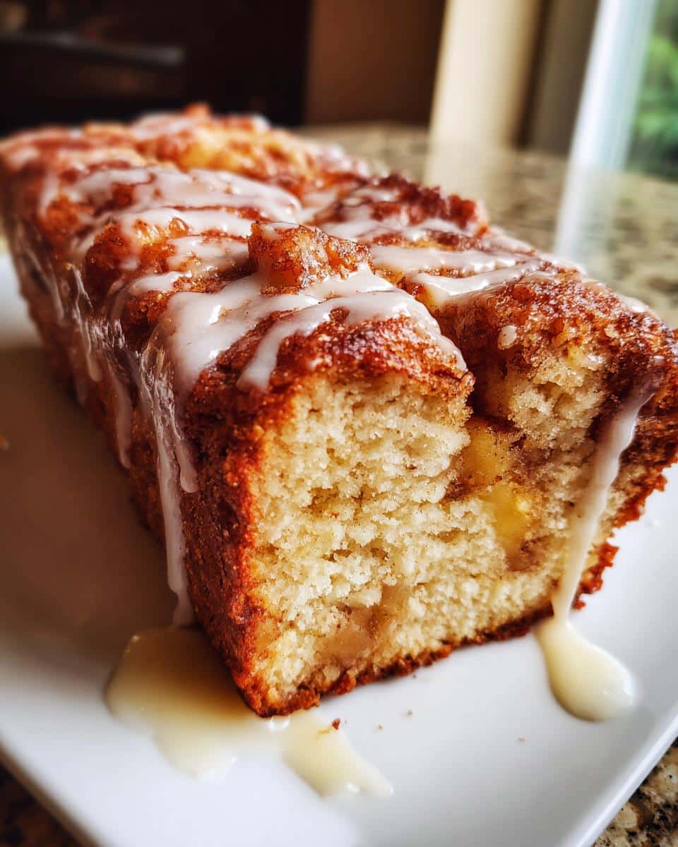 Easy Amish Apple Fritter Bread - detail 1