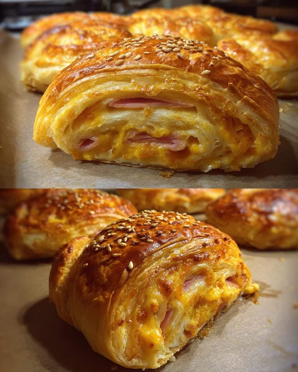 6-Ingredient Easy Baked Ham And Cheese Pinwheels (Irresistible!) 7 Easy Baked Ham And Cheese Pinwheels (6 Ingredients!) - detail 2