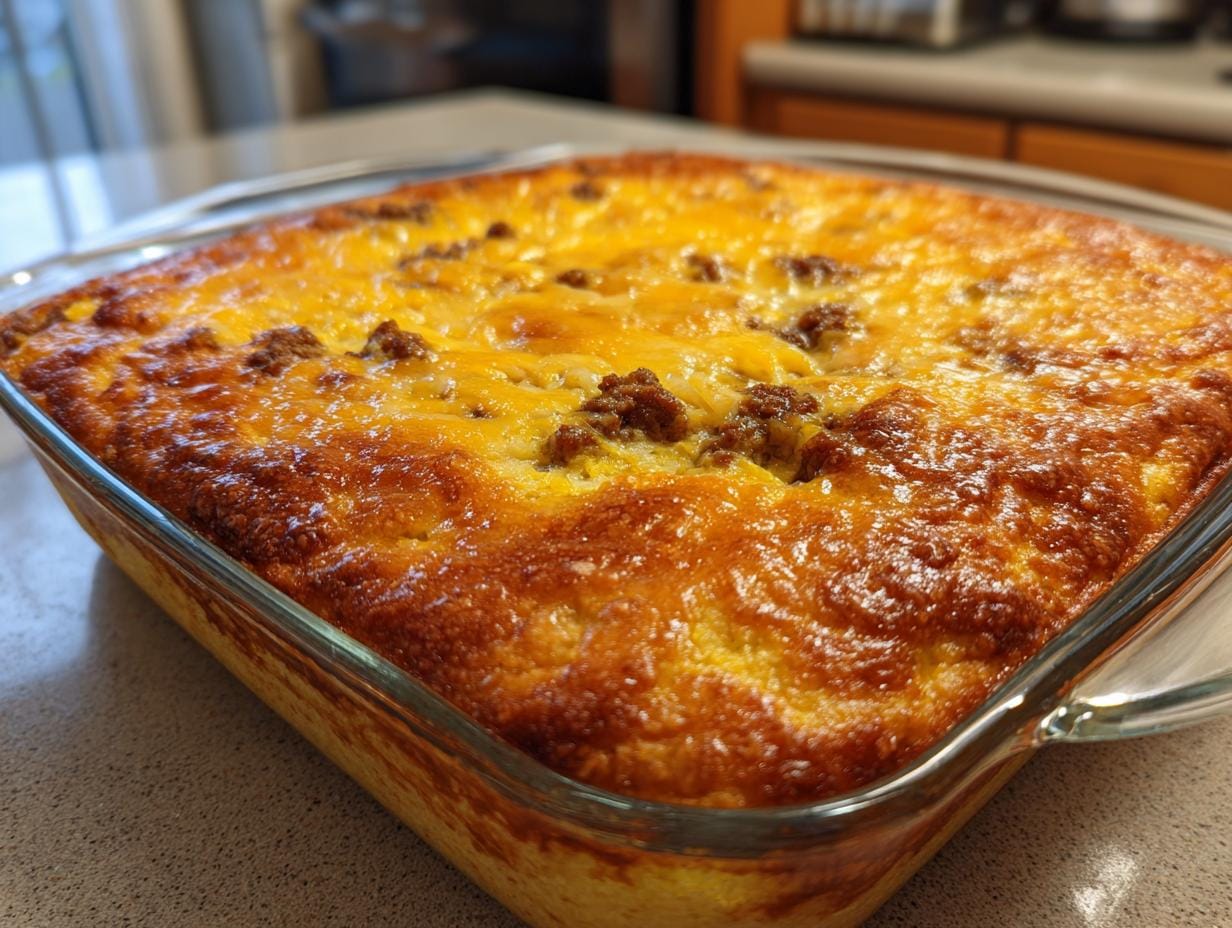 35-Minute Easy Cowboy Cornbread Casserole That Wows