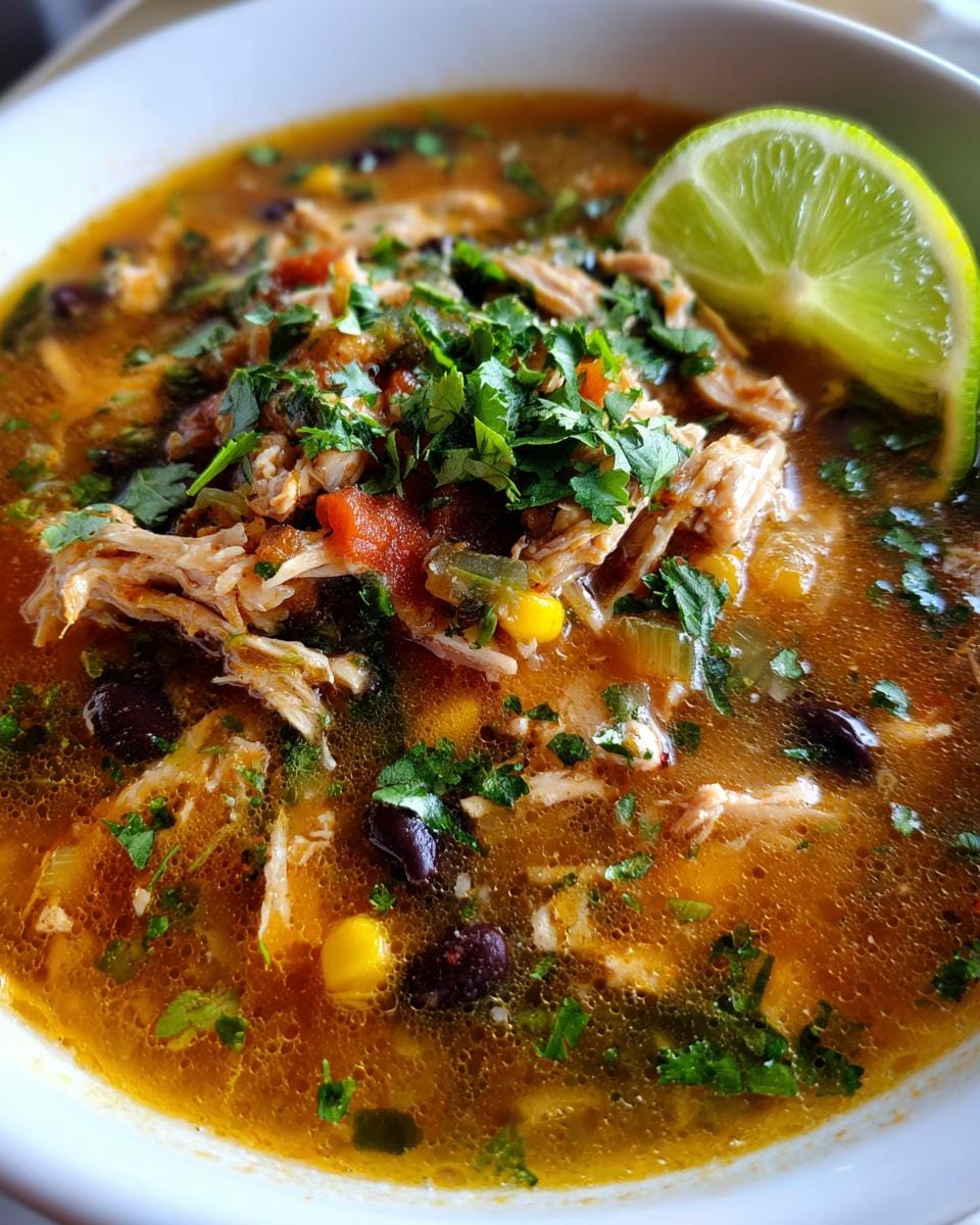 Easy Green Enchilada Chicken Soup - 10-Minute Comfort! 6 Easy Green Enchilada Chicken Soup - detail 1