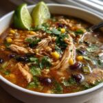Easy Green Enchilada Chicken Soup - 10-Minute Comfort! 9 Easy Green Enchilada Chicken Soup