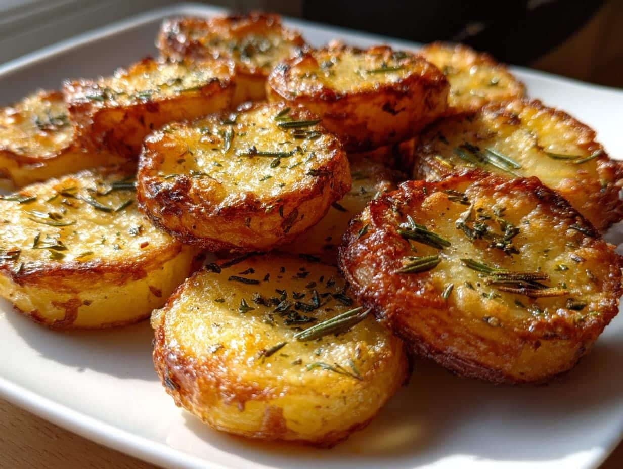 Golden Crust Garlic Rosemary Potatoes: Irresistible 6-Ingredient Bliss