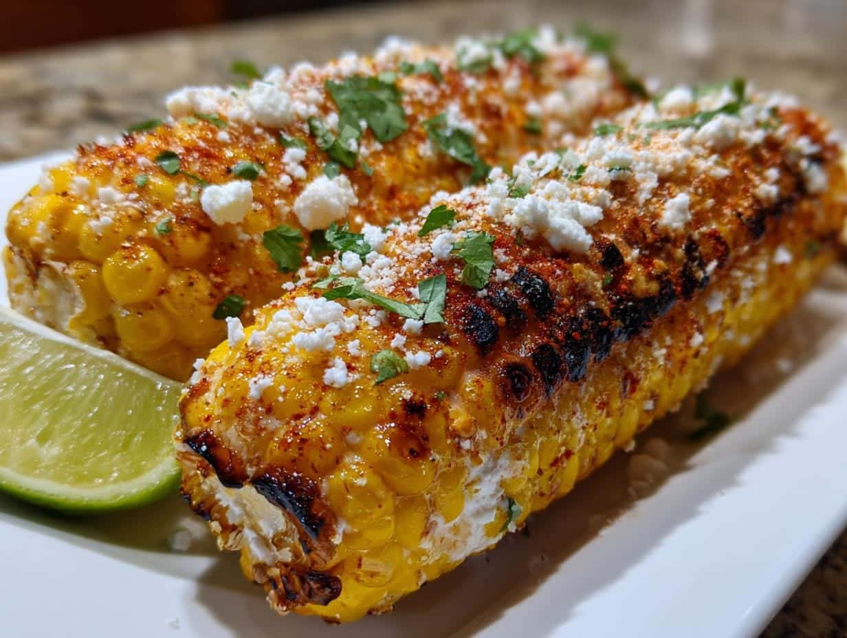 Irresistible Grilled Mexican Street Corn Recipe in 20 Minutes