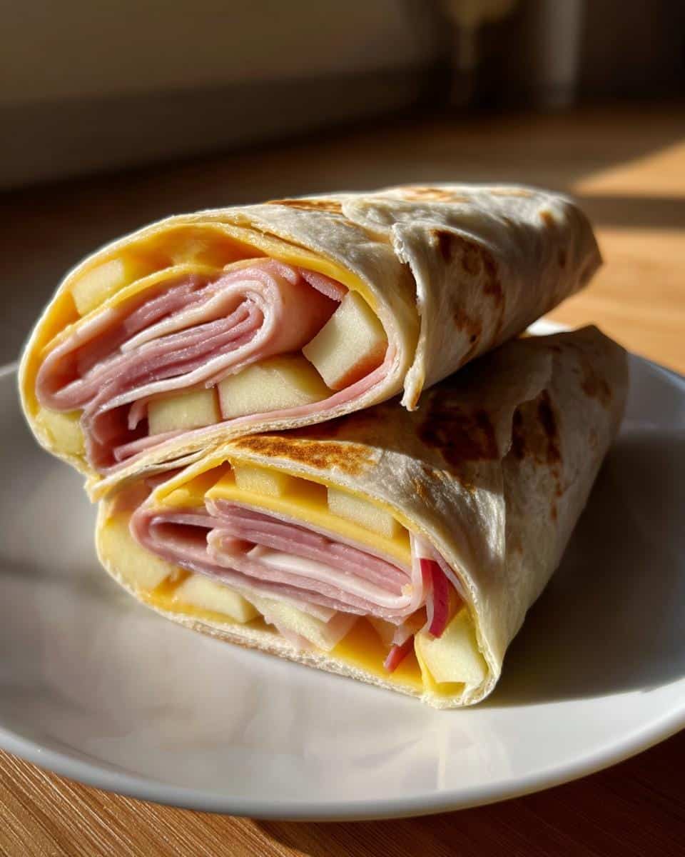 5-Minute Ham, Apple & Cheese Wraps Your Kids Will Devour 6 Ham, Apple & Cheese Wraps - detail 1