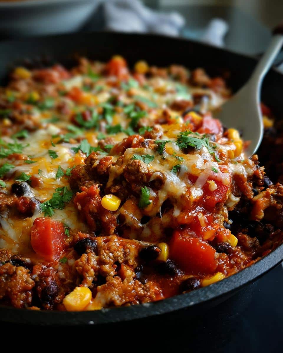 Healthy Enchilada Skillet - detail 2