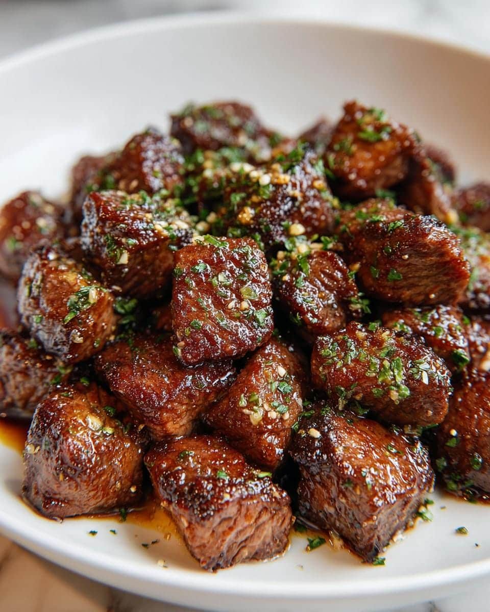 35g High Protein Slow Cooker Garlic Butter Beef Bites 6 High Protein Slow Cooker Garlic Butter Beef Bites - detail 1