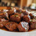 35g High Protein Slow Cooker Garlic Butter Beef Bites 9 High Protein Slow Cooker Garlic Butter Beef Bites