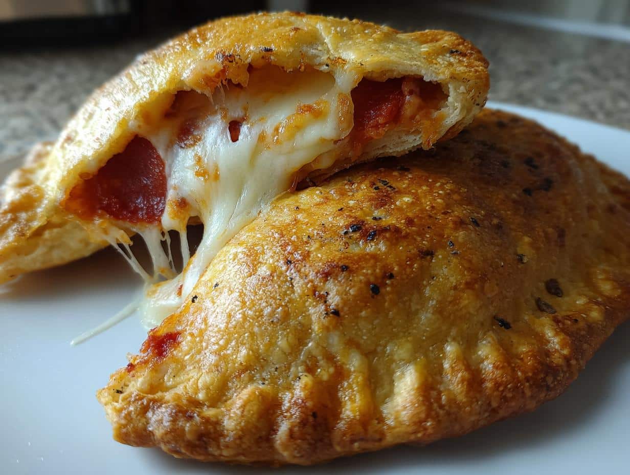 Irresistible Homemade Easy Cheesy Pizza Pockets in 60 Mins