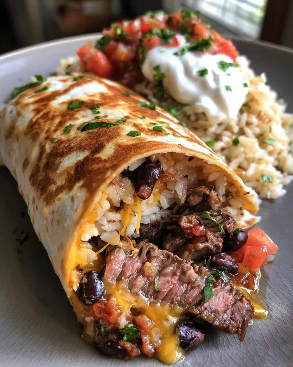 Juicy 30-Minute Homemade Steak Burritos You'll Crave 6 Homemade Steak Burritos - detail 1