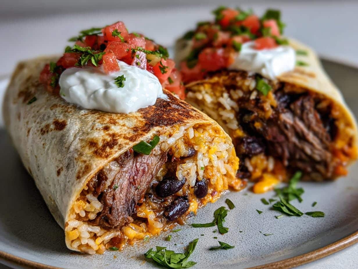 Juicy 30-Minute Homemade Steak Burritos You’ll Crave