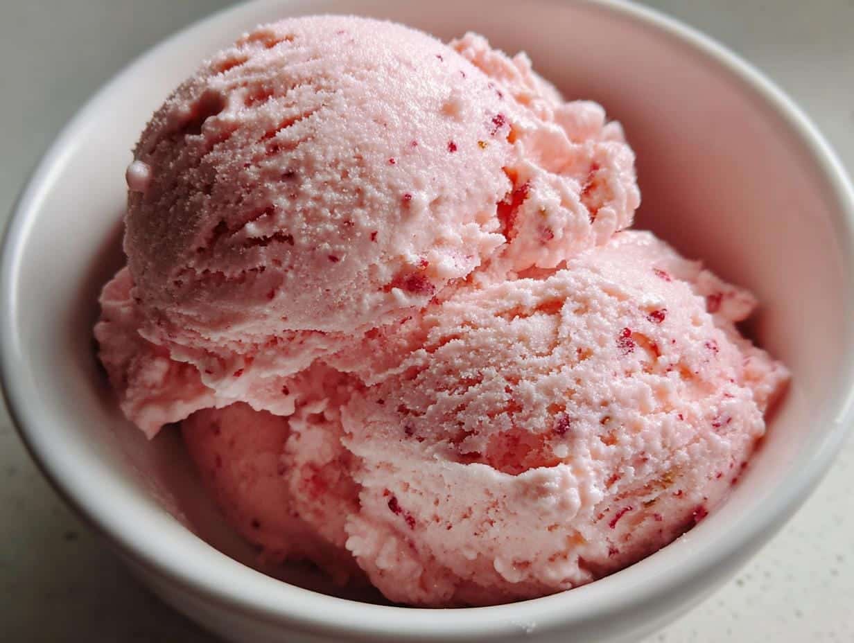 4-Ingredient Homemade Strawberry Ice Cream You’ll Crave