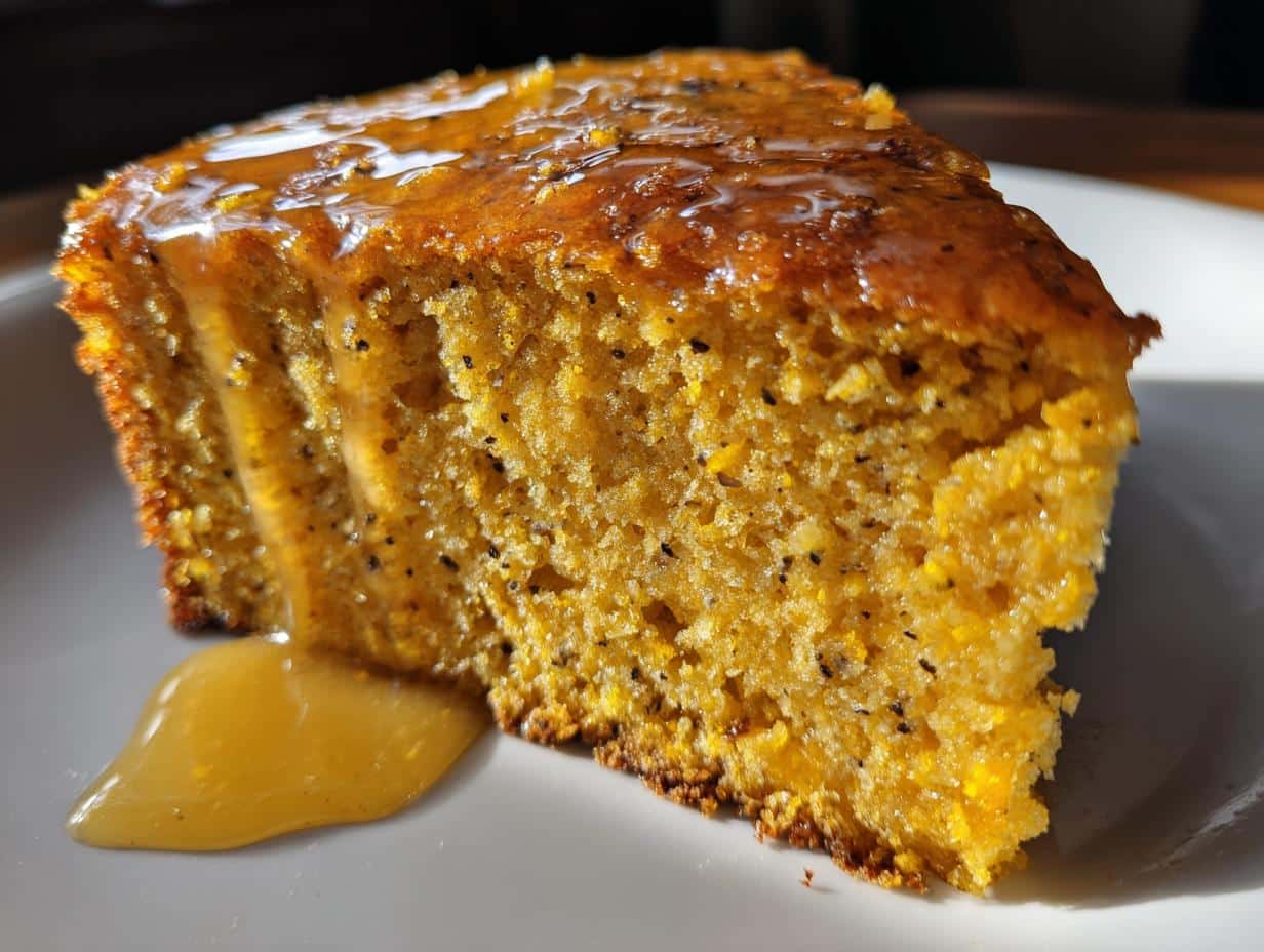 Honey Butter Sweet Potato Cornbread – 1 Amazing Moist Masterpiece