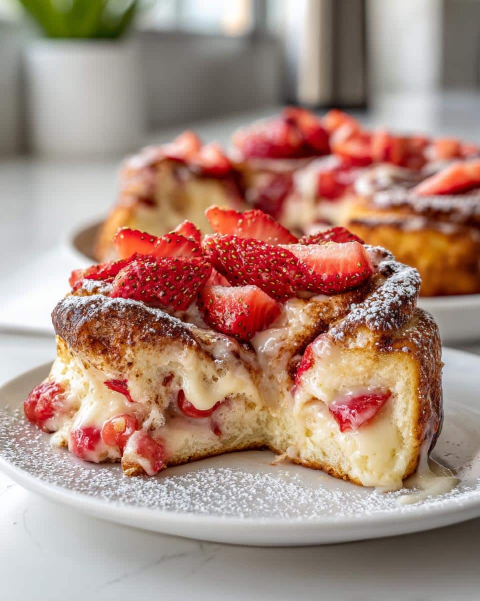 27-Minute Irresistible Strawberry Cheesecake Cinnabon Rolls 8 Irresistible Strawberry Cheesecake Cinnabon Rolls Recipe - detail 3