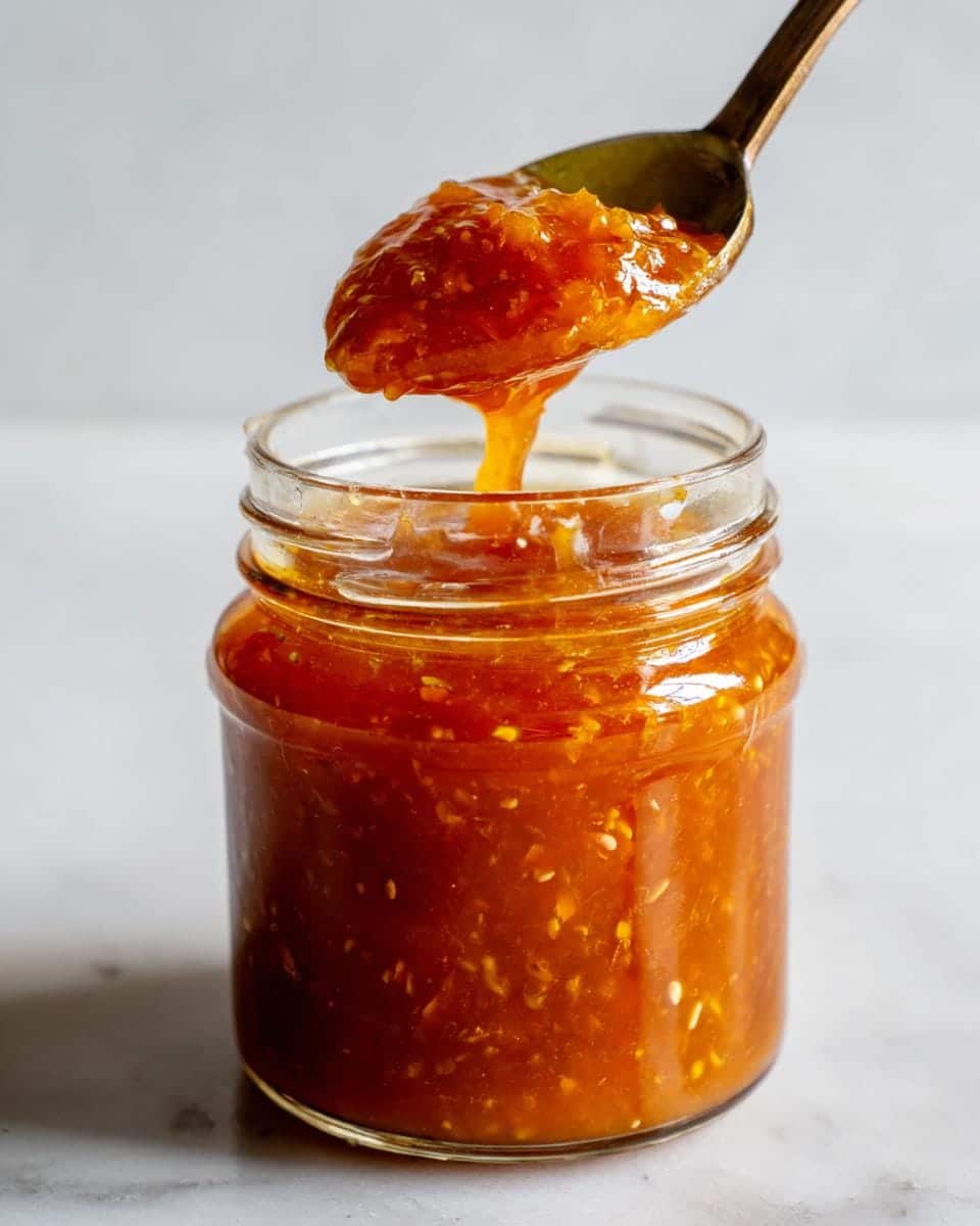 Spicy-Sweet Jalapeño Peach Jam in Just 60 Minutes 7 Jalapeño Peach Jam - detail 2