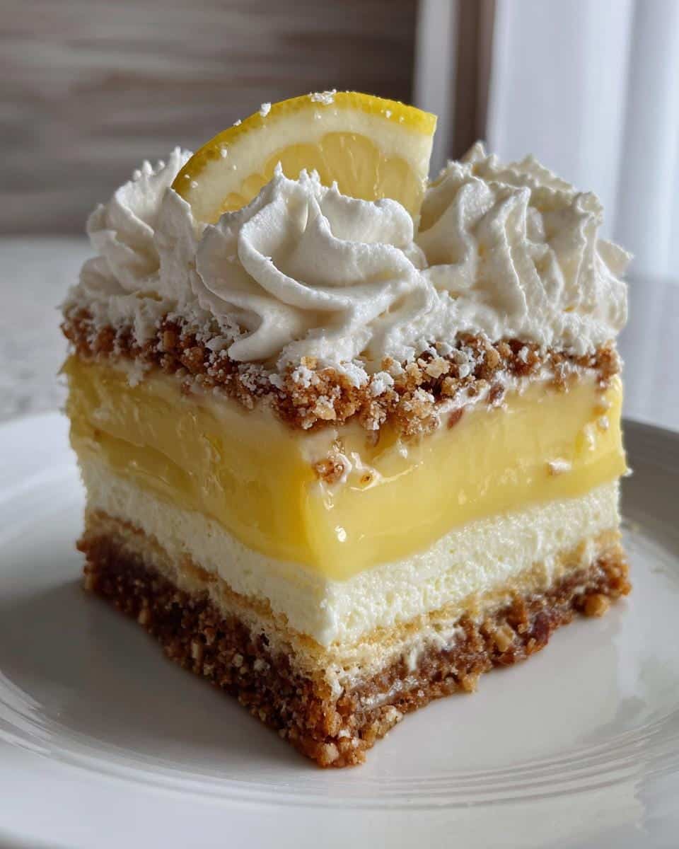 Irresistible Lemon Lush Dessert Recipe in Just 4 Hours 7 Lemon Lush Dessert Recipe - detail 2