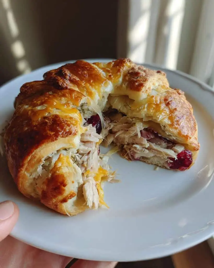 Turkey Cranberry Crescent Ring: 15-Minute Holiday Showstopper 6 Turkey Cranberry Crescent Ring 4