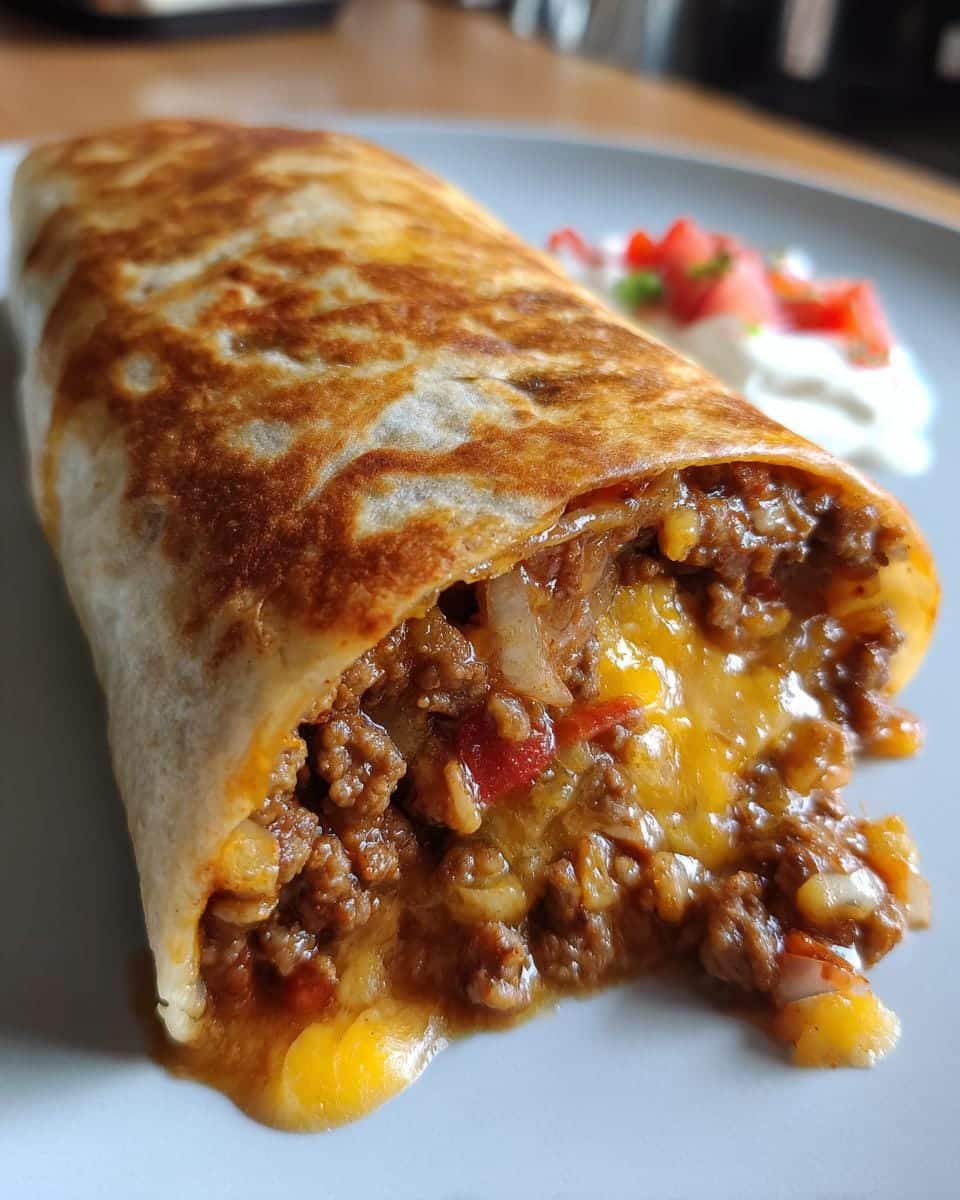 25-Minute Easy Homemade Beefy Melt Burritos Your Family Will Devour 7 Make Easy Homemade Beefy Melt Burritos - detail 2