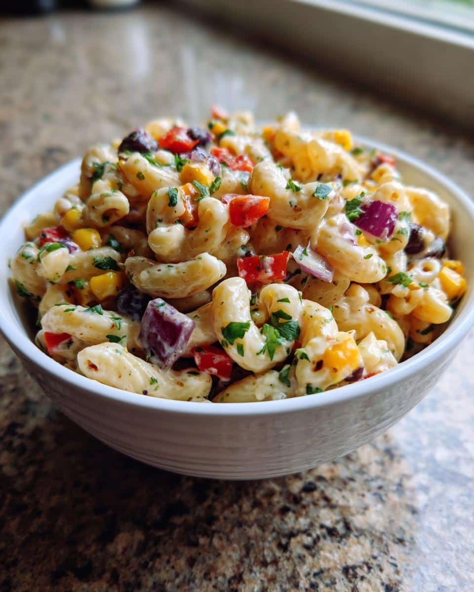 Irresistible Mexican Macaroni Salad in Just 30 Minutes 6 Mexican Macaroni Salad - detail 1