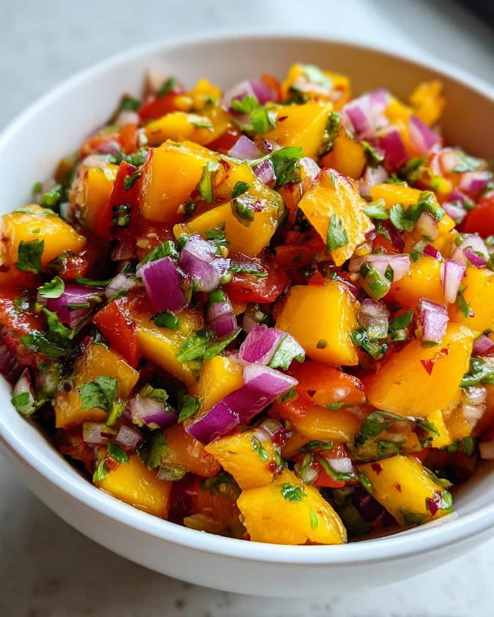 Juicy Nectarine Salsa Recipe That Steals Every Summer BBQ 7 Nectarine Salsa Recipe - detail 2