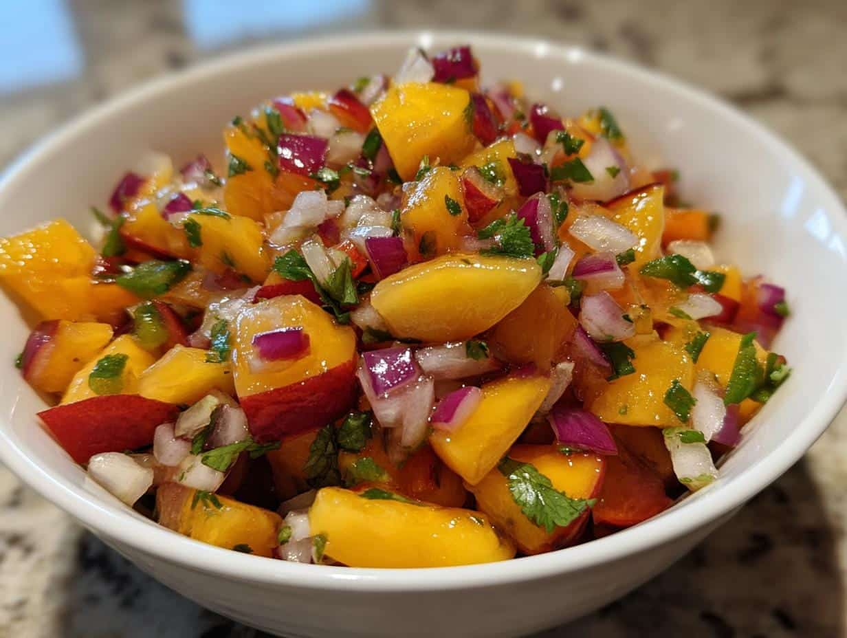 Juicy Nectarine Salsa Recipe That Steals Every Summer BBQ
