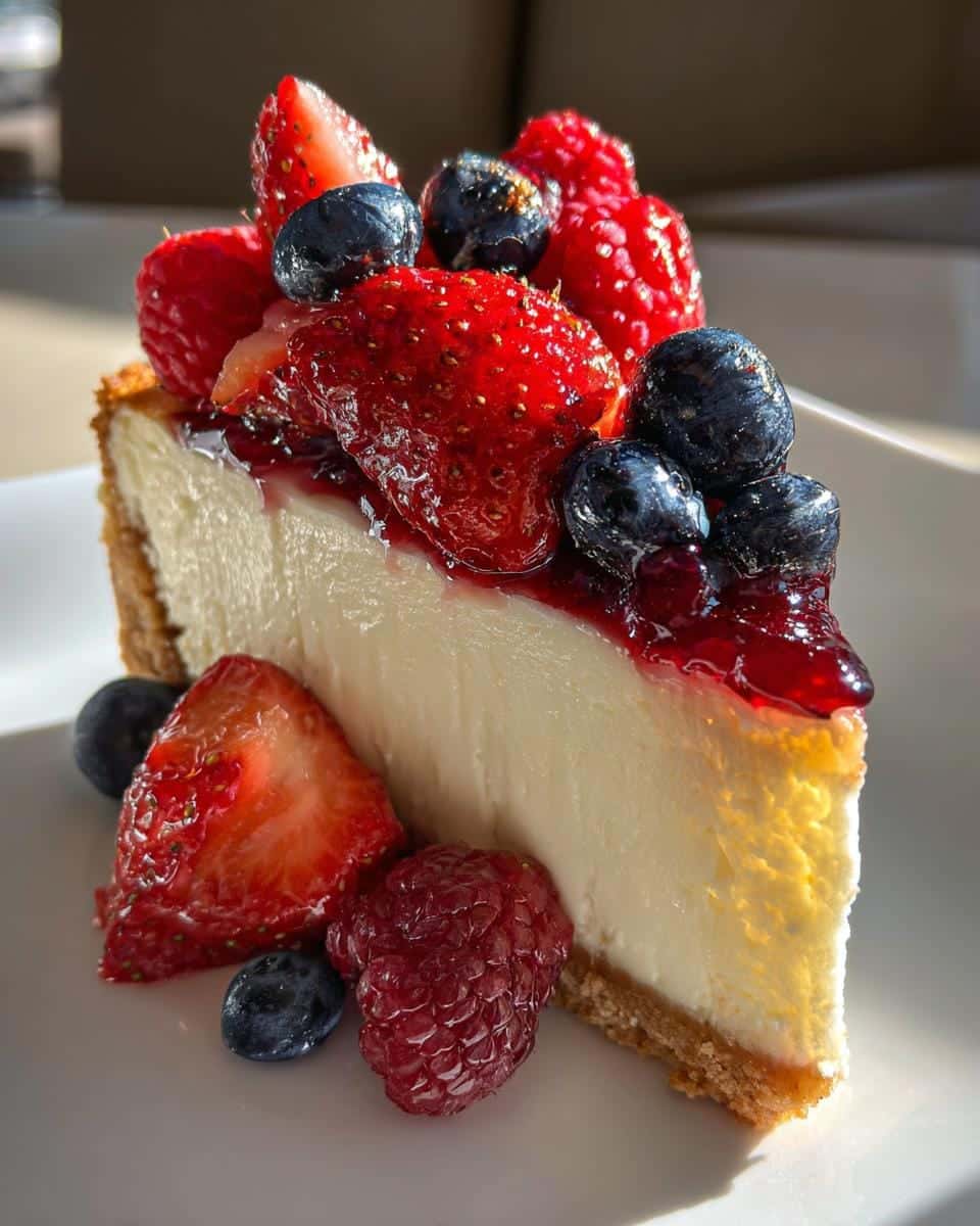 Irresistible No-Bake Cheesecake with Berry in 4 Hours 7 No-Bake Cheesecake with Berry - detail 1