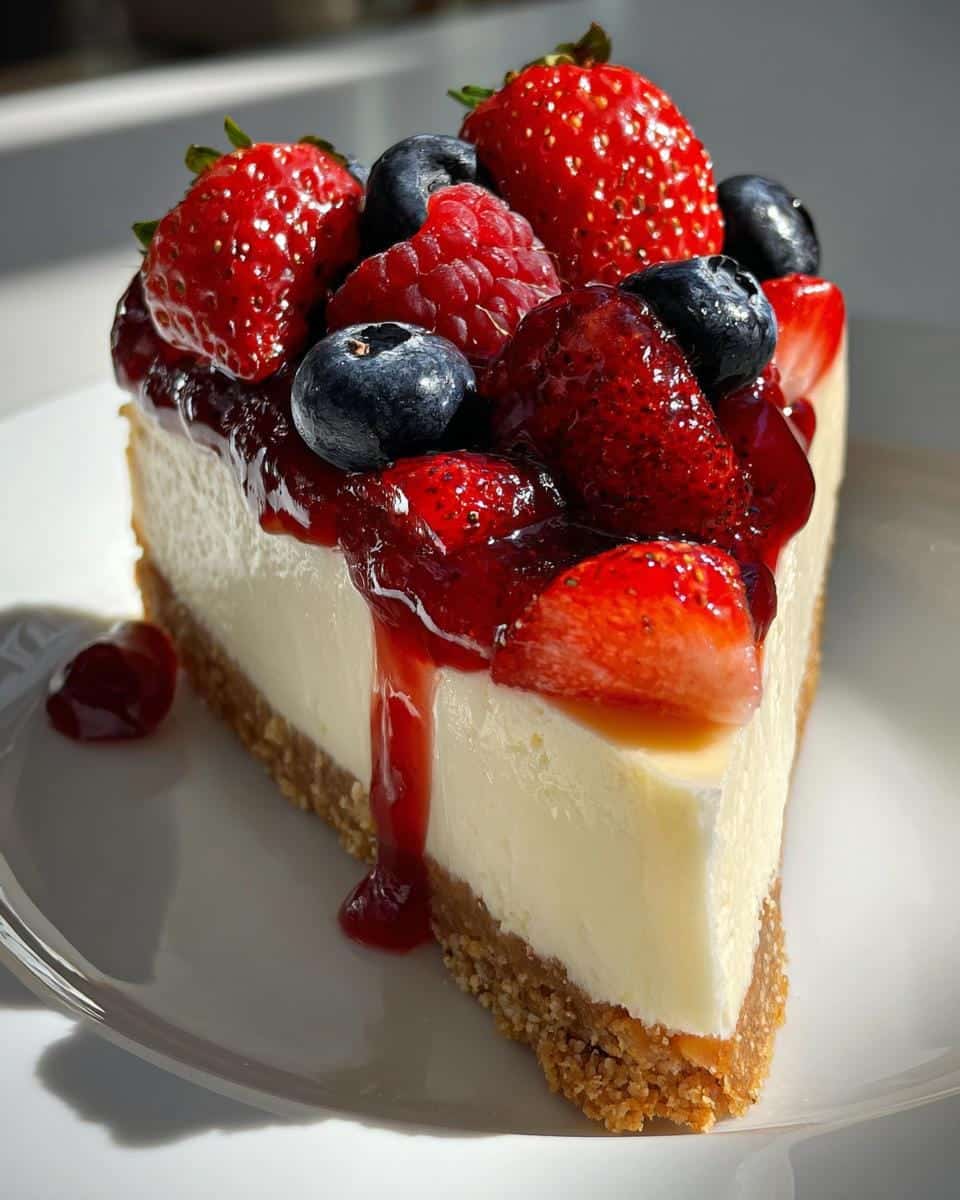Irresistible No-Bake Cheesecake with Berry in 4 Hours 10 No-Bake Cheesecake with Berry - detail 4