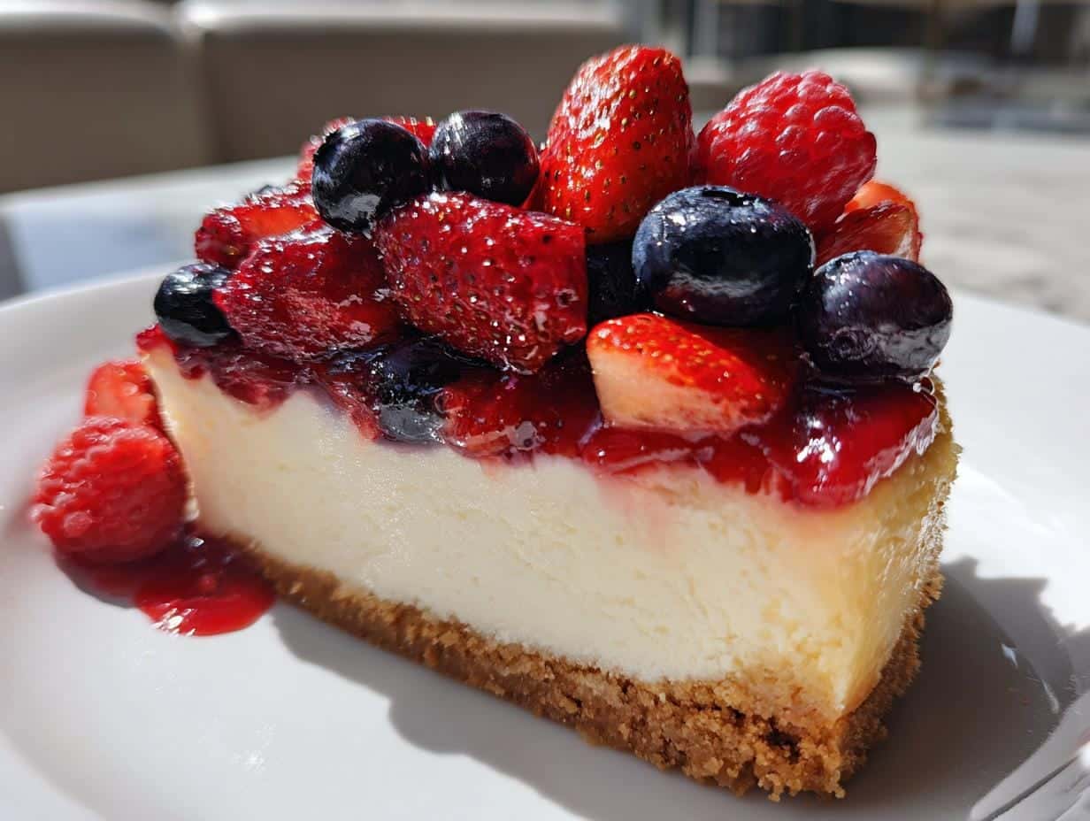 Irresistible No-Bake Cheesecake with Berry in 4 Hours