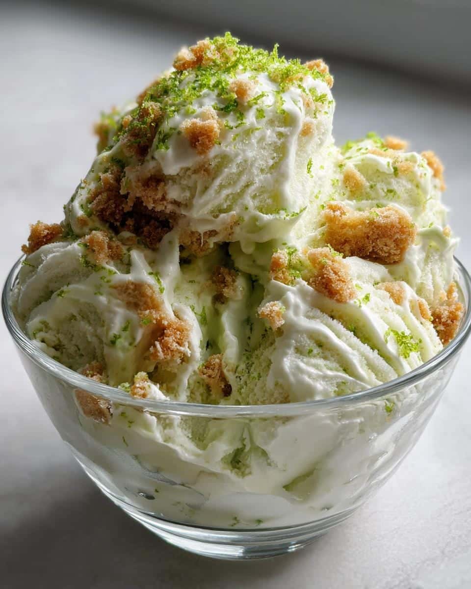 35-Minute No-Churn Key Lime Pie Ice Cream Bliss 7 No-Churn Key Lime Pie Ice Cream - detail 1