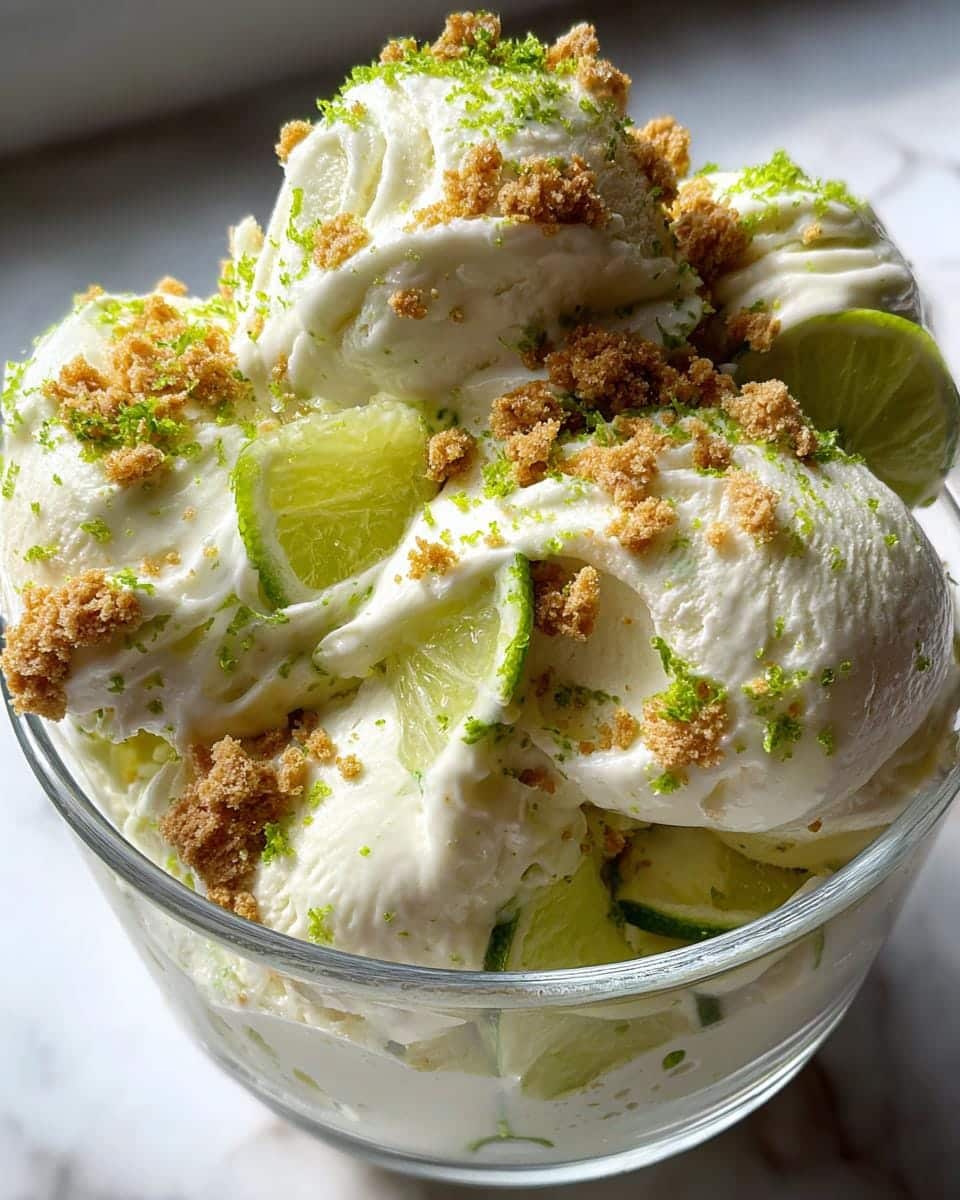 35-Minute No-Churn Key Lime Pie Ice Cream Bliss 9 No-Churn Key Lime Pie Ice Cream - detail 3